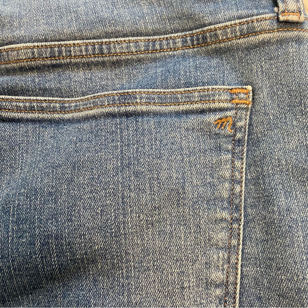 Madewell Jeans Mid-Rise Kick Out Flare Ankle Boho Cherryville Size 30 - Picture 11 of 11